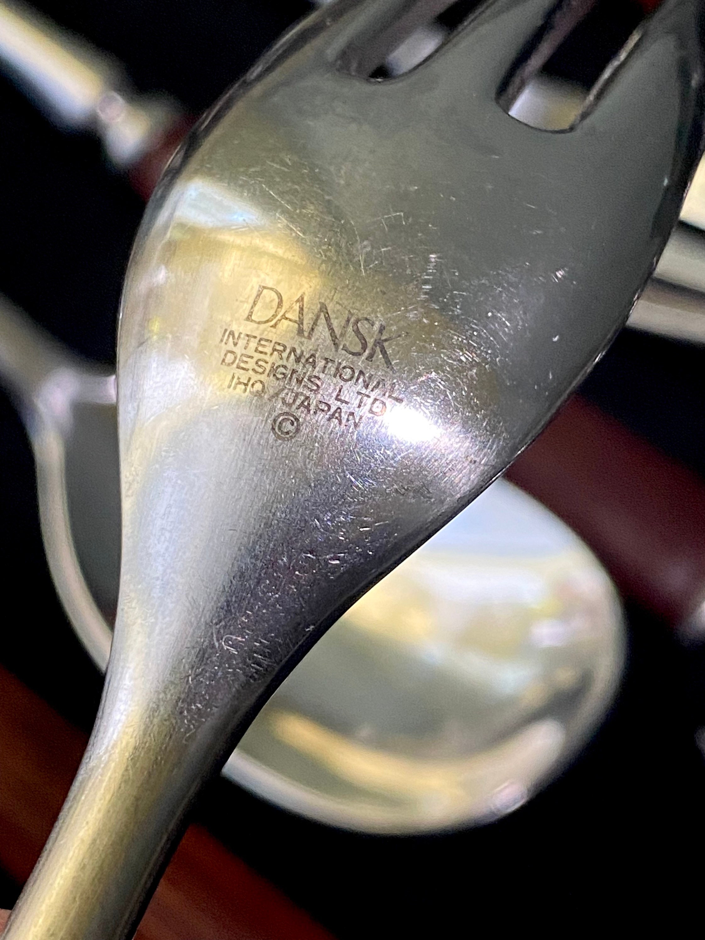 Dansk Wood Accent Flatware - Jens Quistgaard Designed Wood Handle