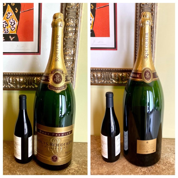 Oversized Champagne Bottles : big champagne