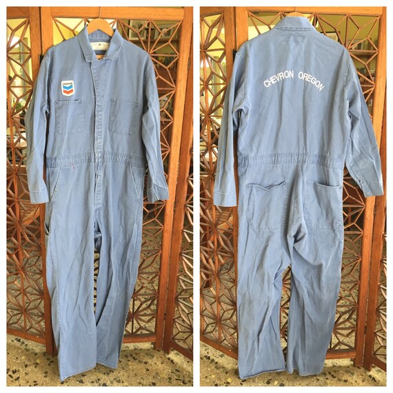 Chevron Oregon Jumpsuit - Vintage Mechanics Jumpsu