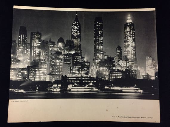 Andreas Feininger - New York, 1943 - アート・デザイン・音楽