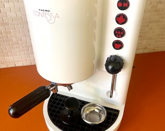 Faema Contessa Espresso Machine Vintage 1980's Coffee Espresso