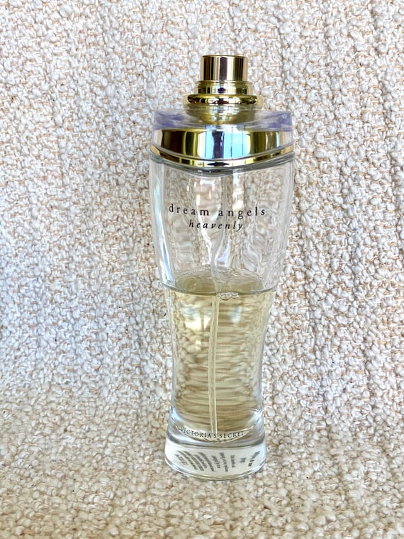 Dream Angels Heavenly by Victoria's Secret Vintage Pre-owned Eau De Parfum  Spray 1/2 Full 2.5 Fl. Oz. 75 Ml Bottle , No Lid 