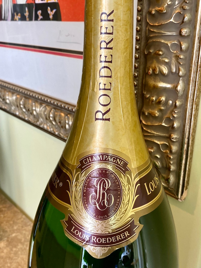 Giant Champagne Display Bottle 6 Liter Louis Roederer Brut Etsy