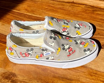 vans slip on mickey