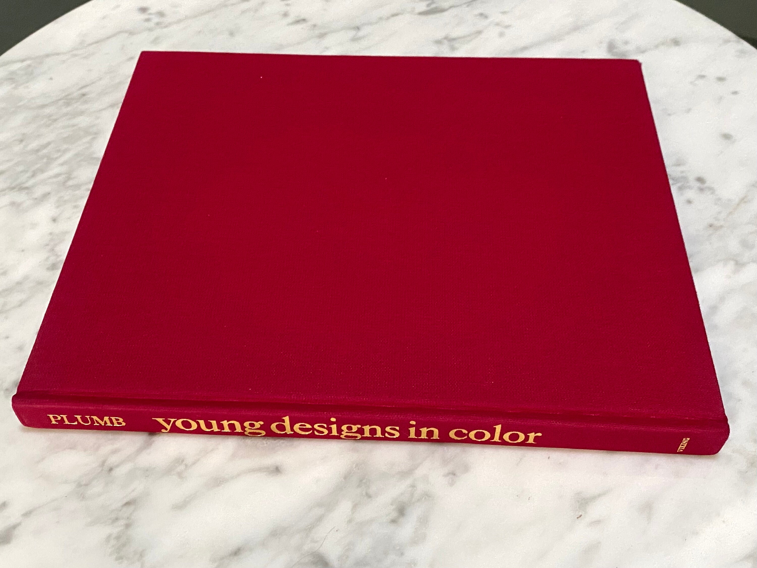 Young Designs in Color - Hardcover Book by Barbara Plumb 1972