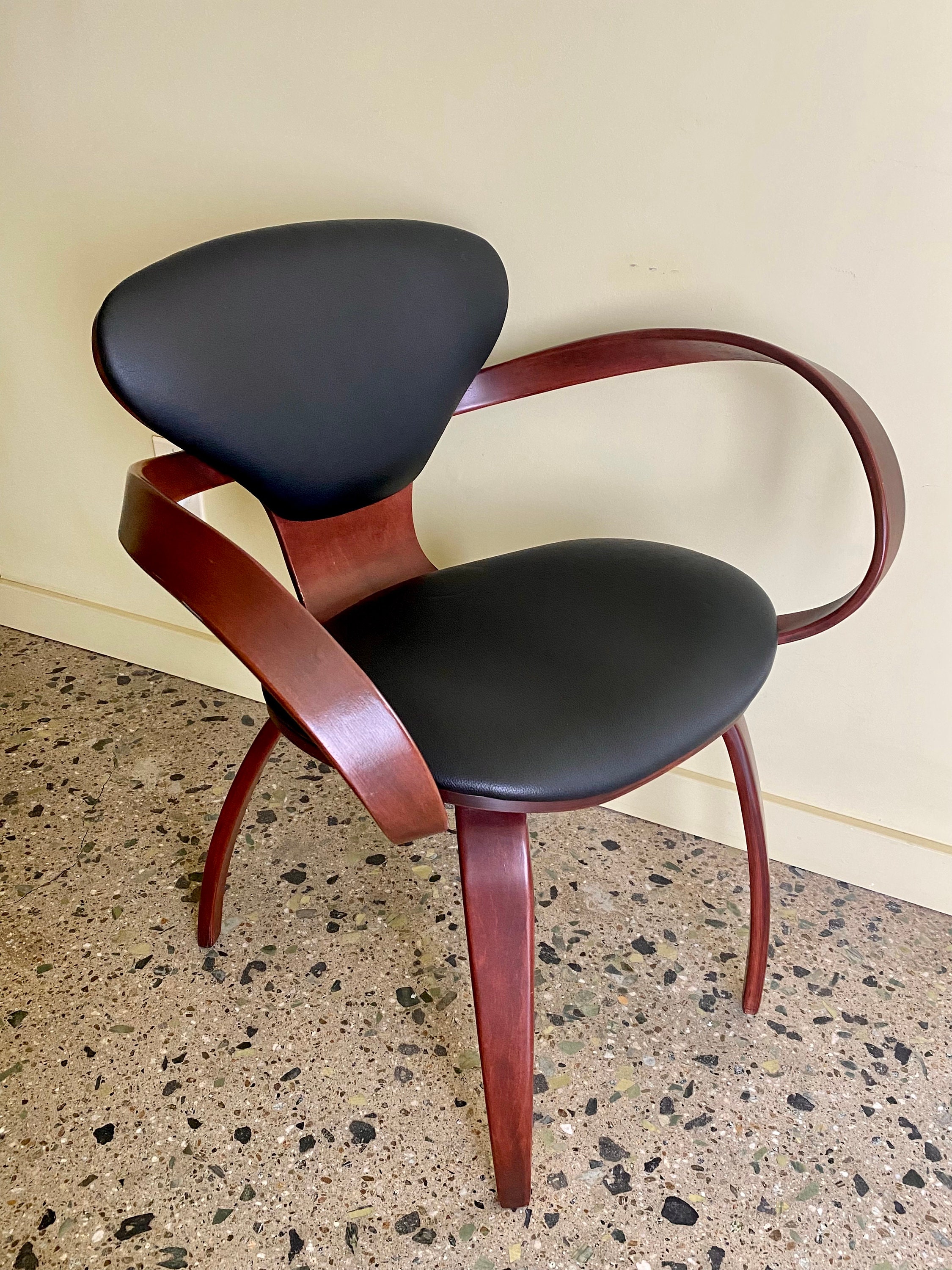 Pretzel Chair by Paul Goldman for Plycraft Aka Norman Cherner