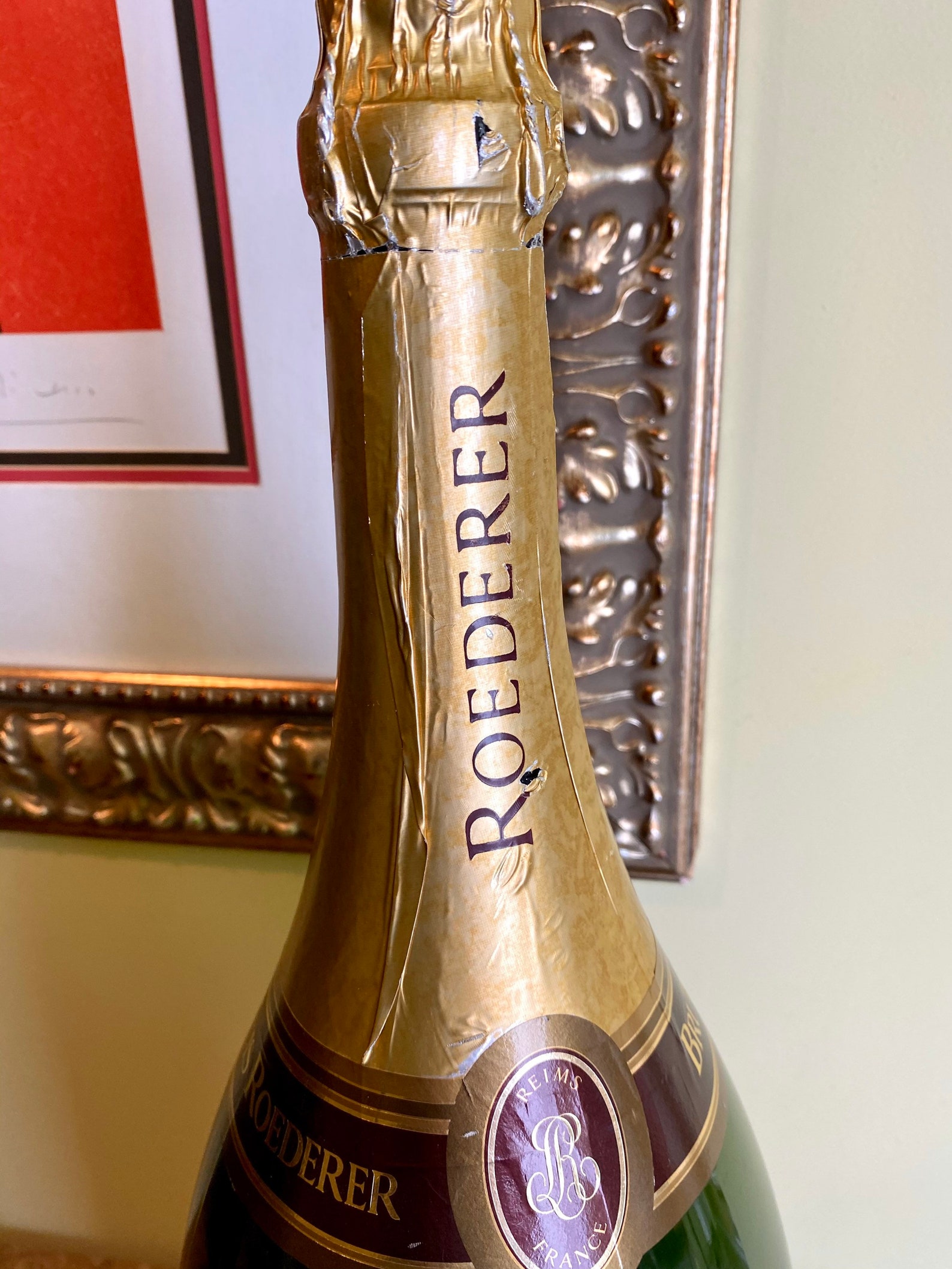 Giant Champagne Display Bottle 6 Liter Louis Roederer Brut Etsy UK
