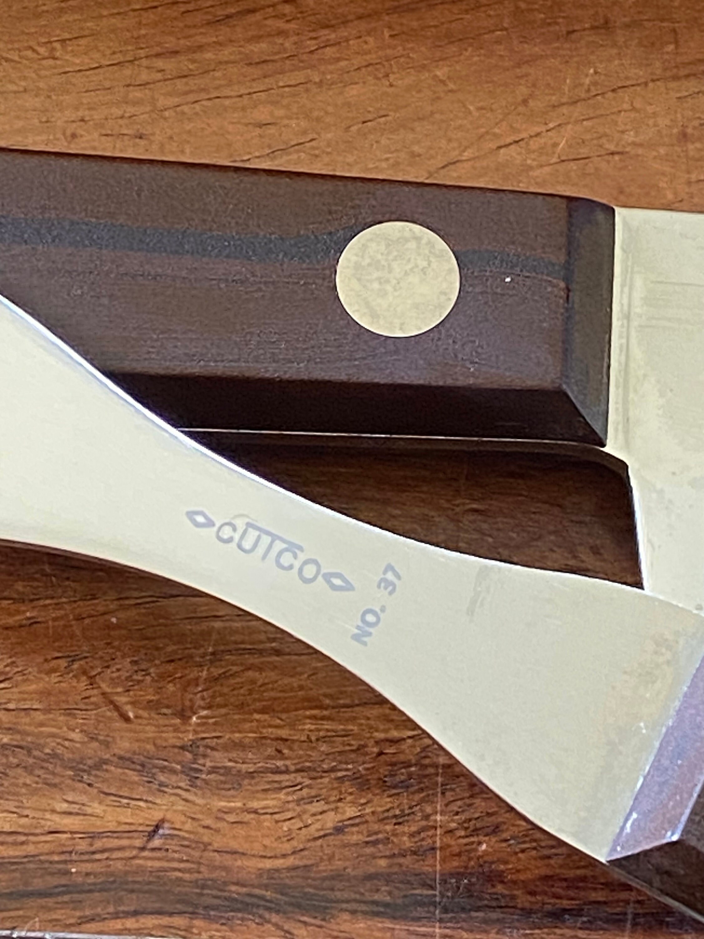 Cutco Knive Lot - Vintage Cutco Pieces in Carriers 9 Pieces