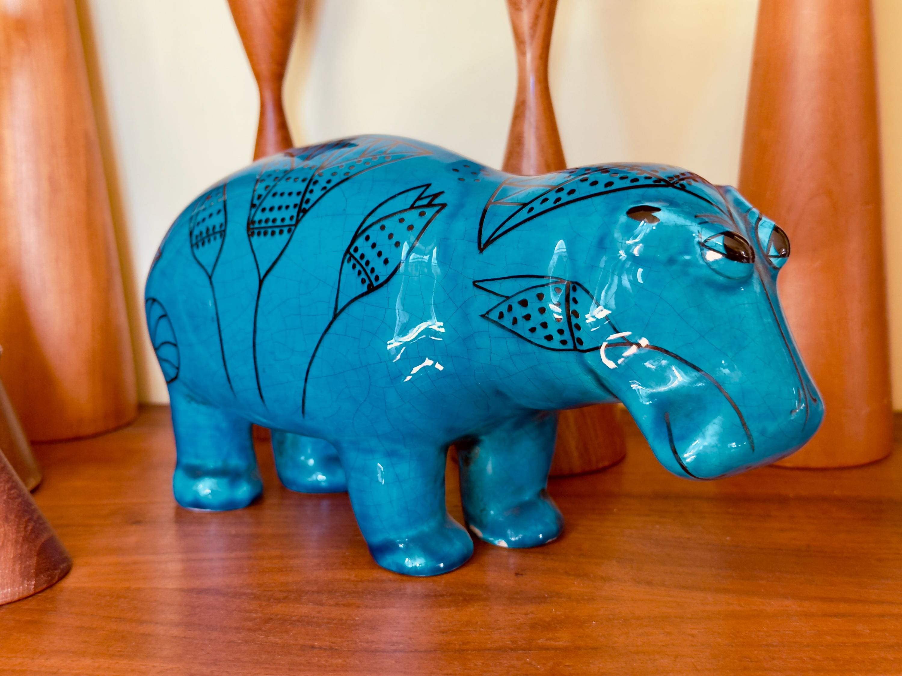 Vintage William Hippo Metropolitan Museum of Art Replica - Italy