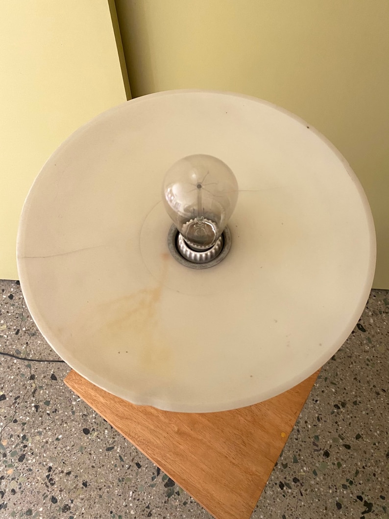 MCM Side Table Rare Black Iron and White Teak Side Table 3 Etsy