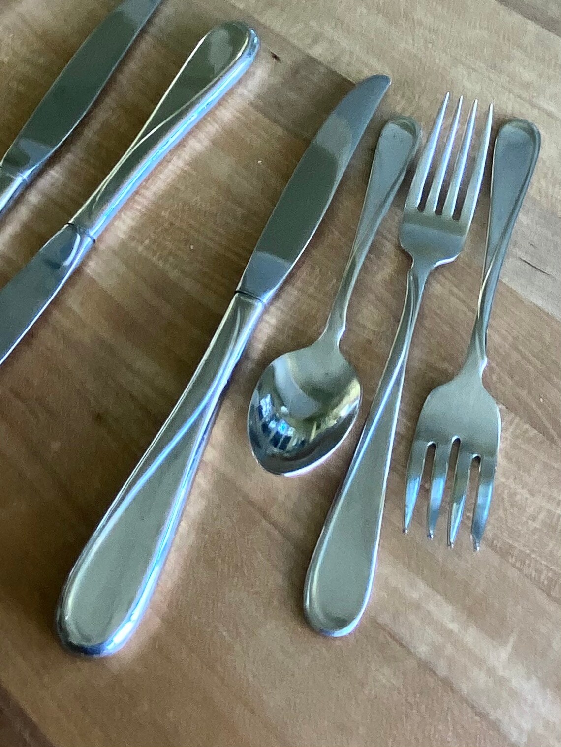 Oneida Flight Stainless Steel Flatware 10 Assorted Pieces Etsy