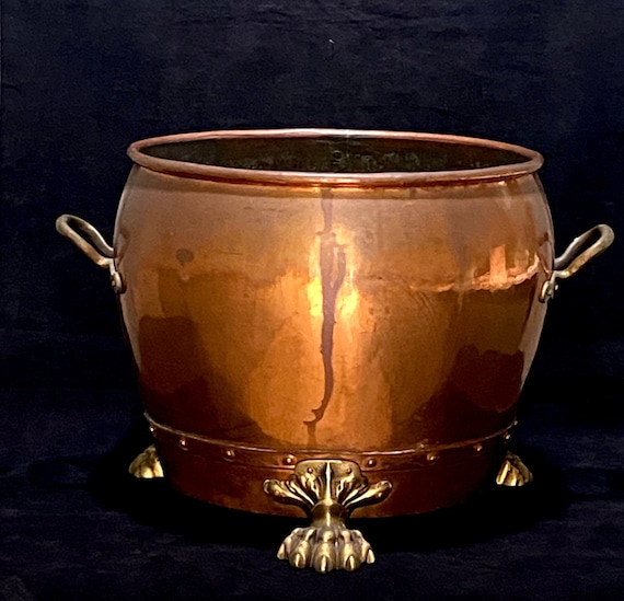 Copper firewood holder hotsell