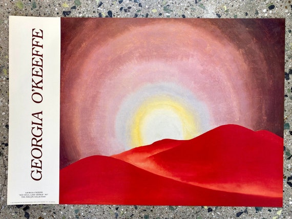Georgia O'keeffe Red Hills, Lake George 1927 the Phillips