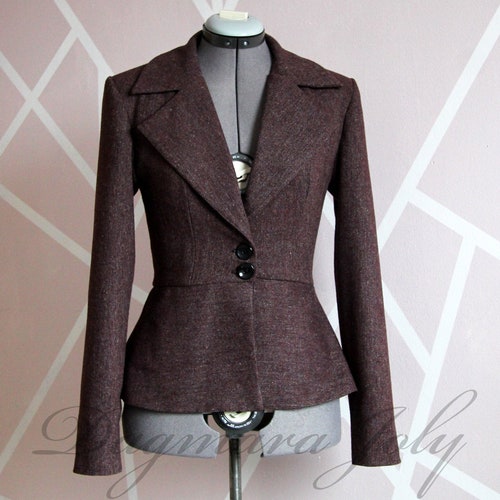 ladies peplum jacket
