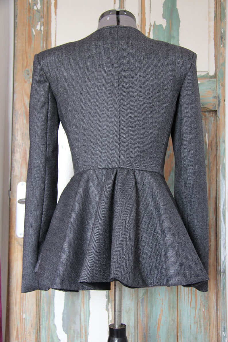 pants set trousers suit pants suit two piece outfit Women tailored gray suit businesswoman suit business suit office wear