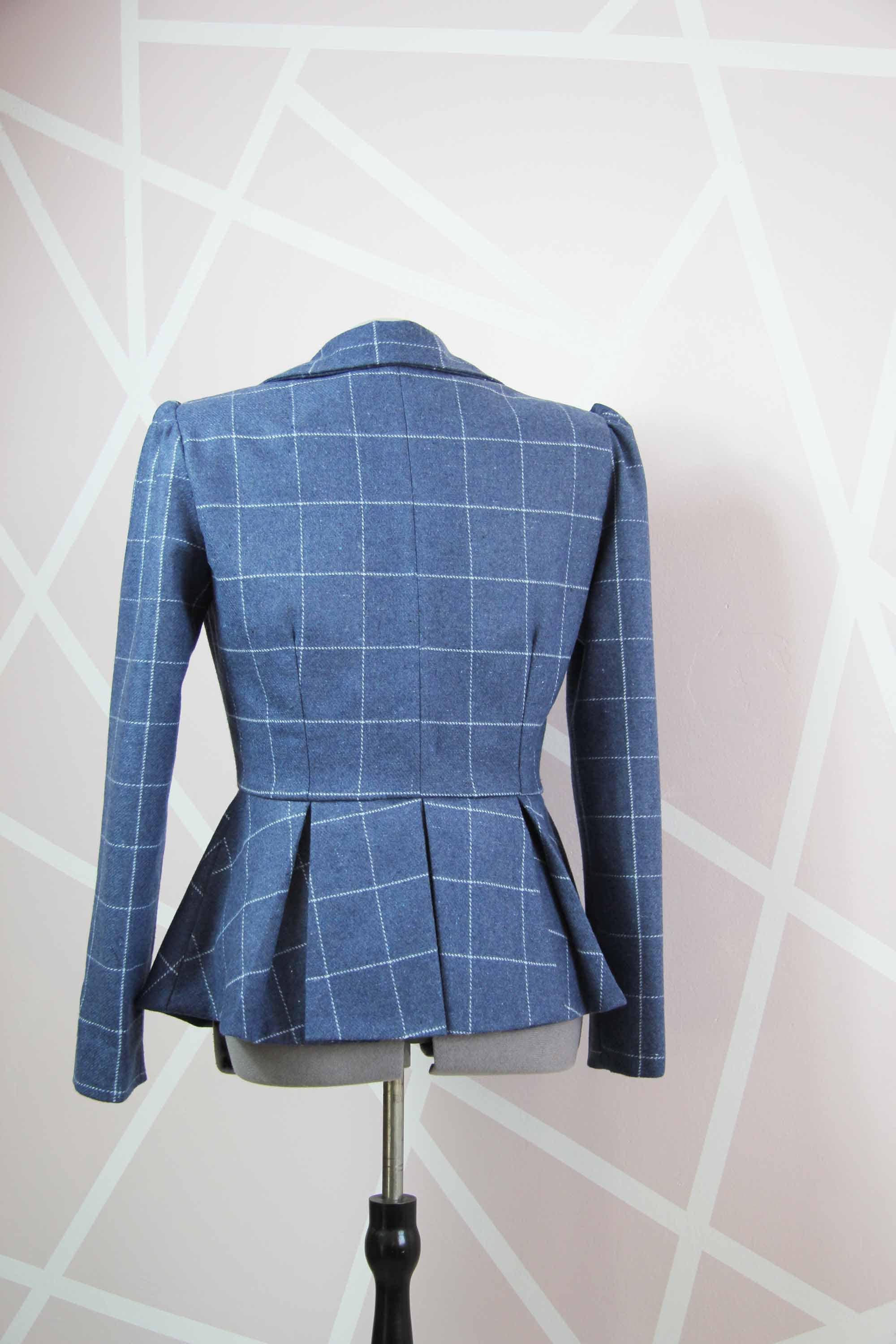 Woman Peplum Jacket, Peplum Blazer, Office Wear, Blue Check Jacket , Ladies Peplum Jacket, Ladies Blue Jacket, Womens Clothing, Women Jacket - Etsy Woman Peplum Jacket, Peplum Blazer, Office Wear, Blue Check Jacket , Ladies Peplum Jacket, Ladies Blue Jacket, Womens Clothing, Women Jacket - Etsy