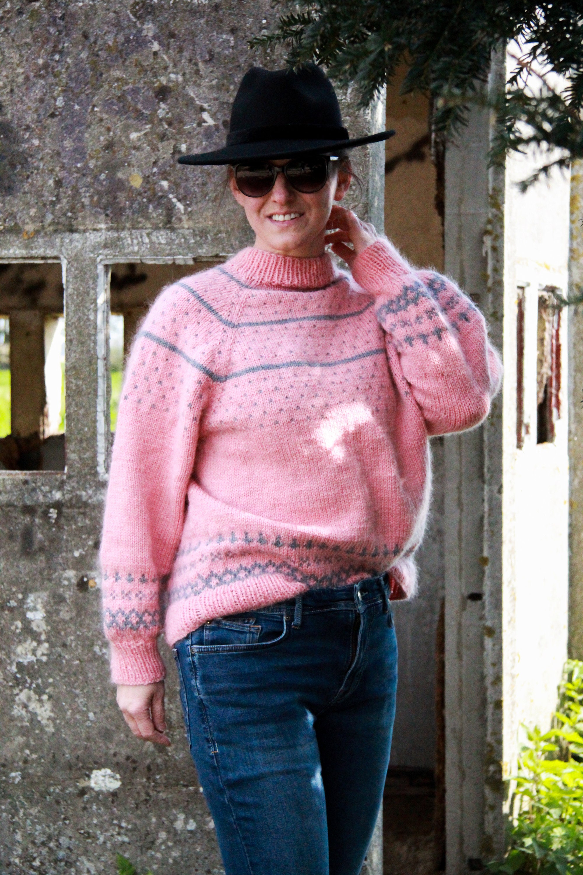 READY TO SHIP Hand Knitted Sweater 