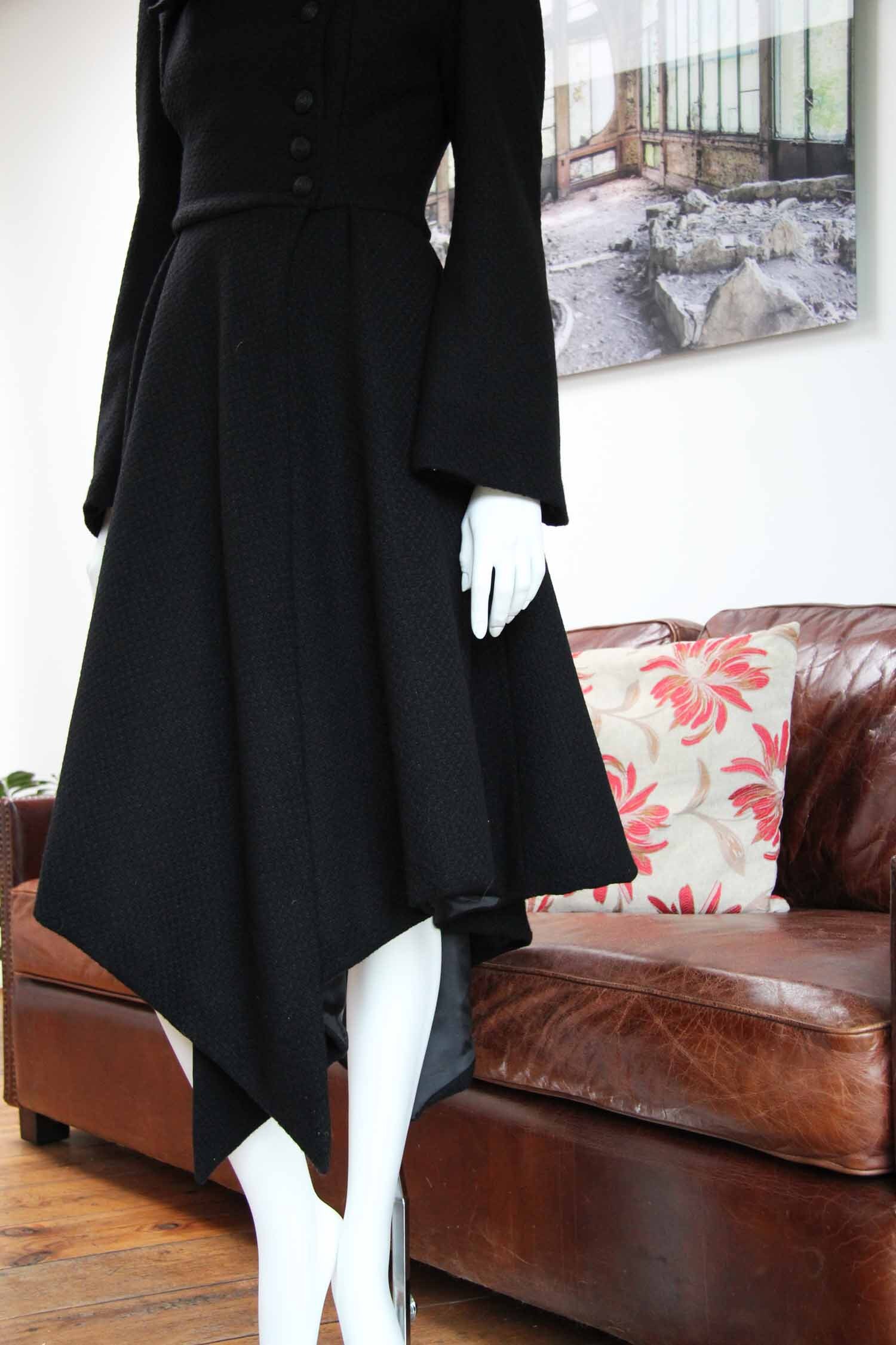 Women Long Coat, Wool Coat, Black Maxi Coat, Asymmetrical Coat, Women Coat, High Low Coat, Black Wrap Coat, Wrap Winter Coat, Women Overcoat - Etsy Women Long Coat, Wool Coat, Black Maxi Coat, Asymmetrical Coat, Women Coat, High Low Coat, Black Wrap Coat, Wrap Winter Coat, Women Overcoat - Etsy