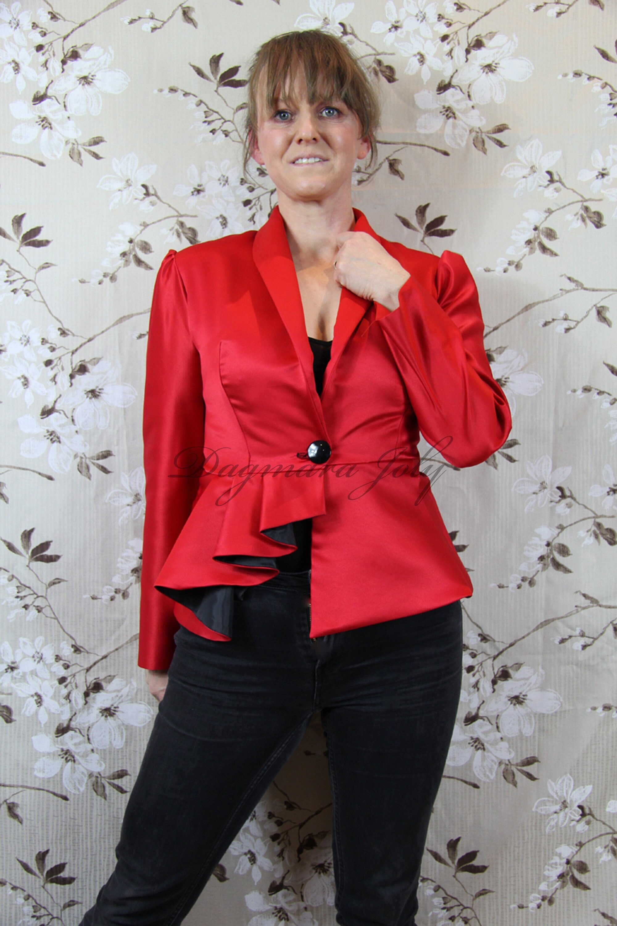 blazer peplum dress
