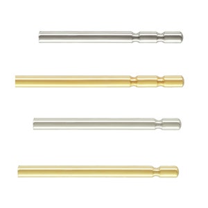 14K 18K Gold Platinum Palladium Silver Heavy Friction Earring Ear Post 19 Gauge