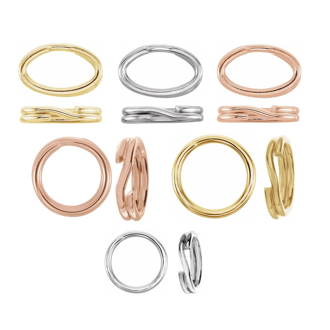 Stainless Spring Ring Keyring Jump Rings Chain Connector – Metal Field Shop
