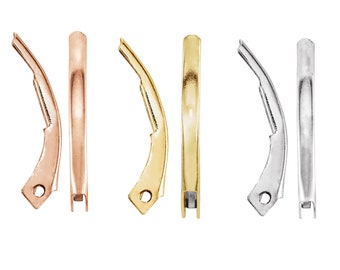 14K 18K Gold or Platinum Replacement Repair Spring Lever for Leverback Earrings