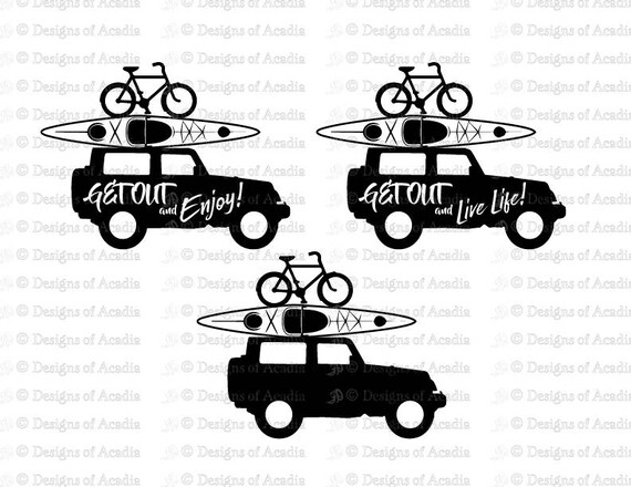 Download Jeep Svg Get Out Adventure Collection Digital Cuttable Files Etsy