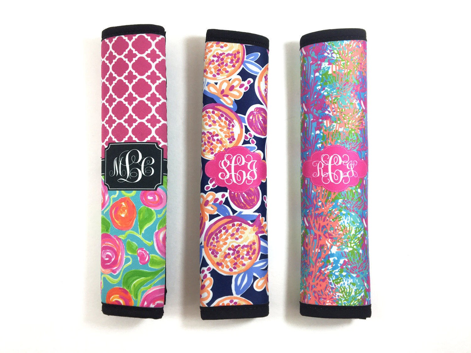 Seat Belt Cover Monogrammed Seat Belt Pad Personalized Custom Etsy