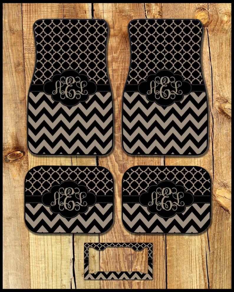Car Mats Monogrammed Gifts Personalized Custom Floor Mats Cute Etsy
