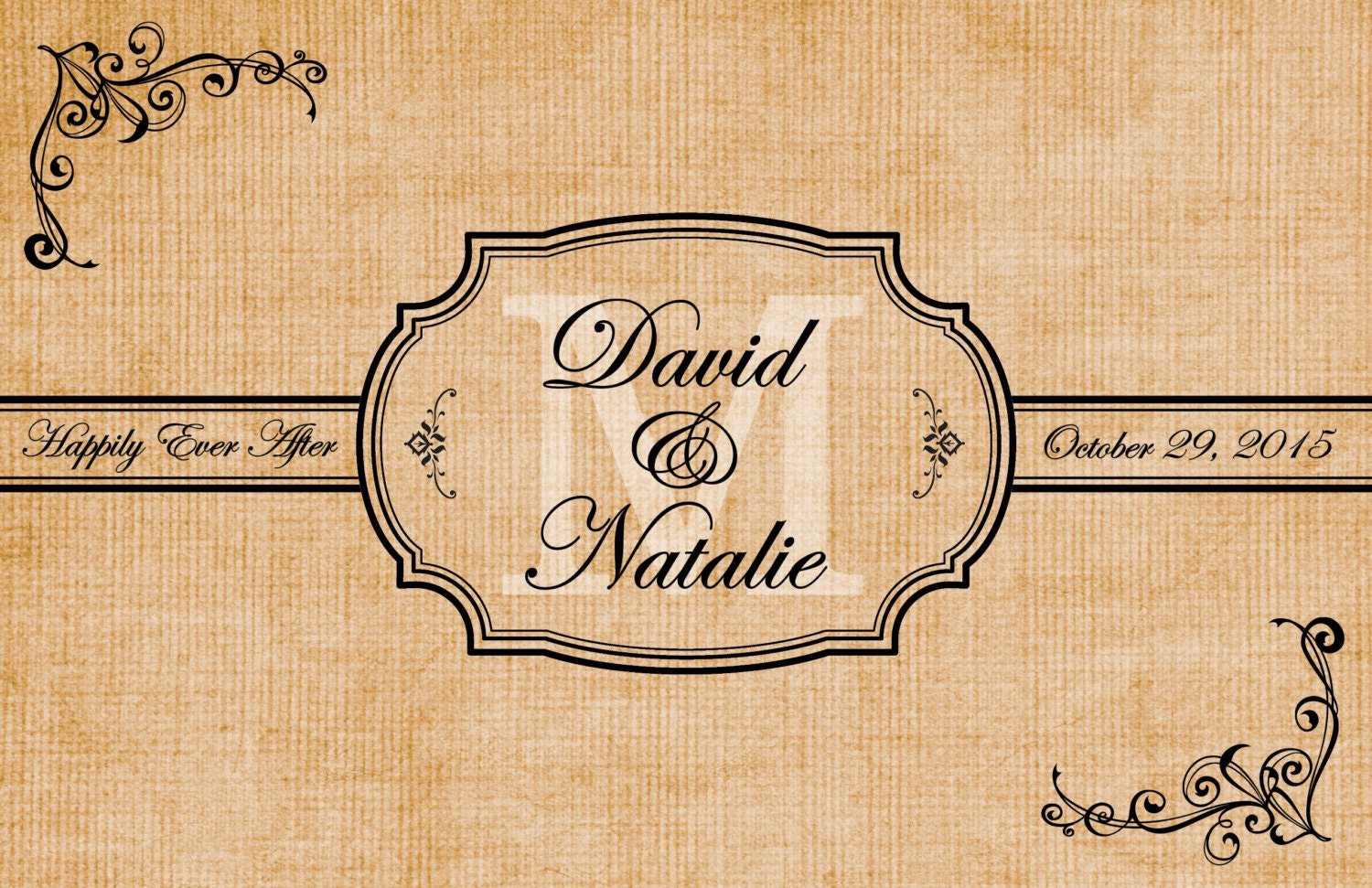 Wedding Paper Placemats Premium Rehearsal Dinner Placemats