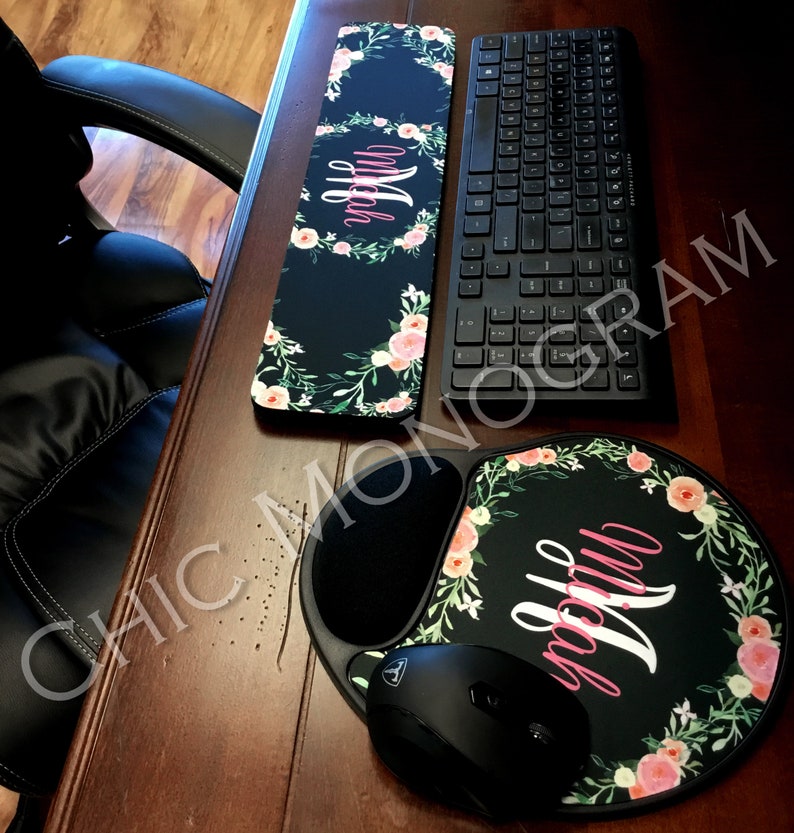 Desk Accessories With Matching Mouse Pad or Wrist Rest Mouse Etsy