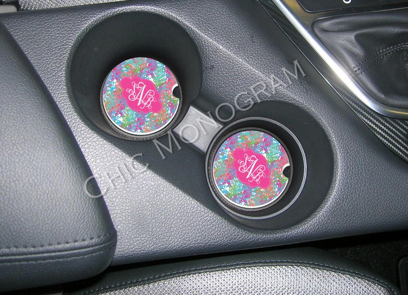 Design Your Own Car >> Monogrammed Car Coasters Cup Holder Coasters Design Your Own Etsy Design Your Own Car >> Monogrammed Car Coasters Cup Holder Coasters Design Your Own Etsy