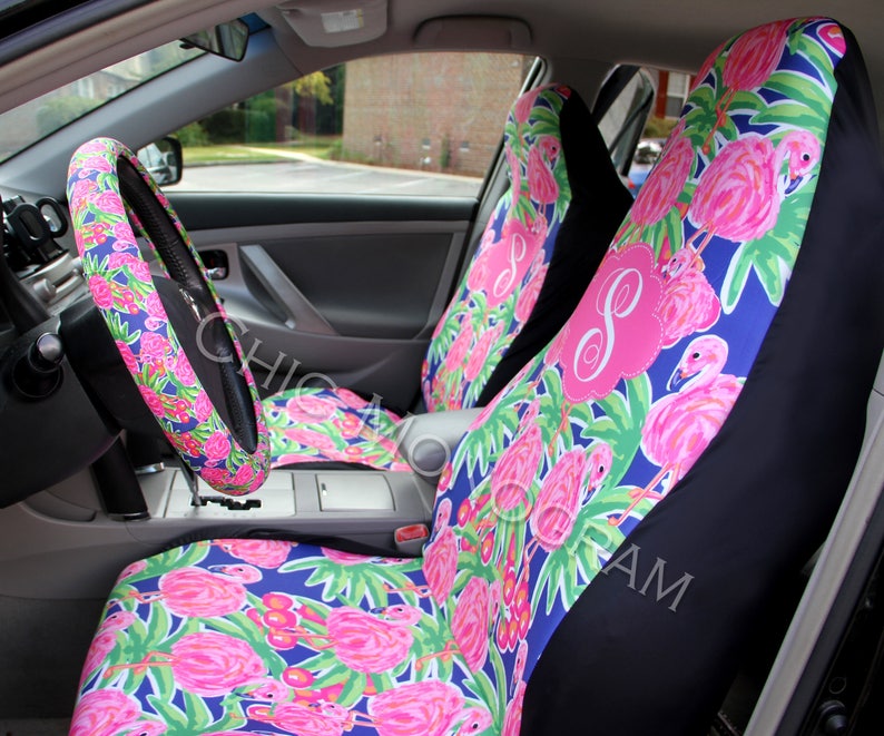 How To Make Car Seat Covers >> Seat Covers For Vehicle And Steering Wheel Cover Lilly Etsy How To Make Car Seat Covers >> Seat Covers For Vehicle And Steering Wheel Cover Lilly Etsy