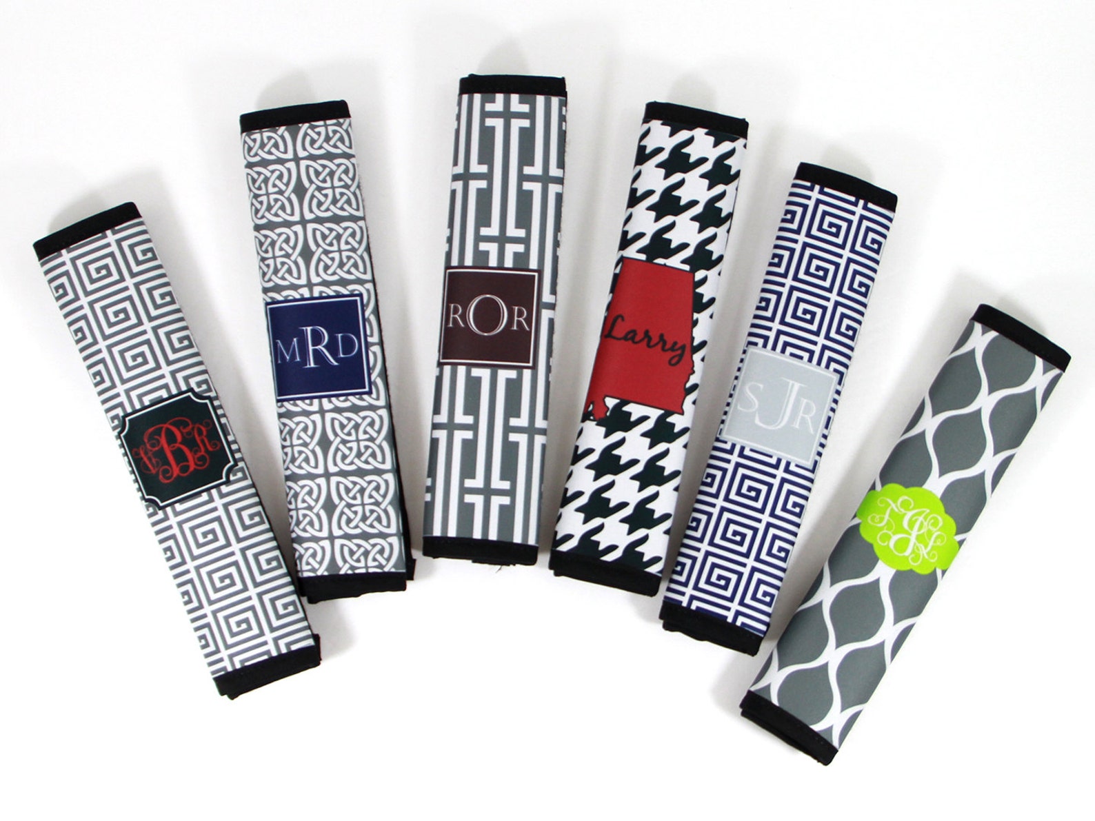 Monogrammed Seat Belt Covers Seat Belt Pad Personalized Custom Etsy