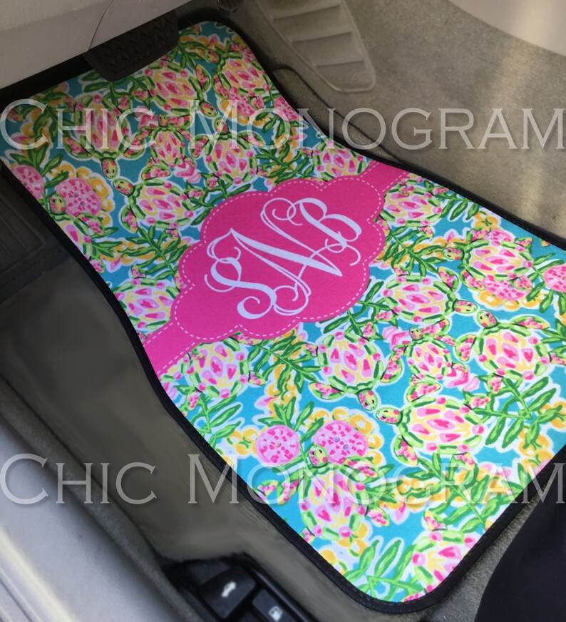 monogram car mats and seat covers