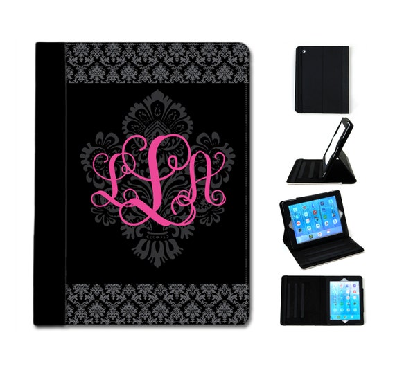 Items similar to Classy Black Damask iPad Case iPad Air iPad 2 iPad 3 iPad Air iPad Mini Masker