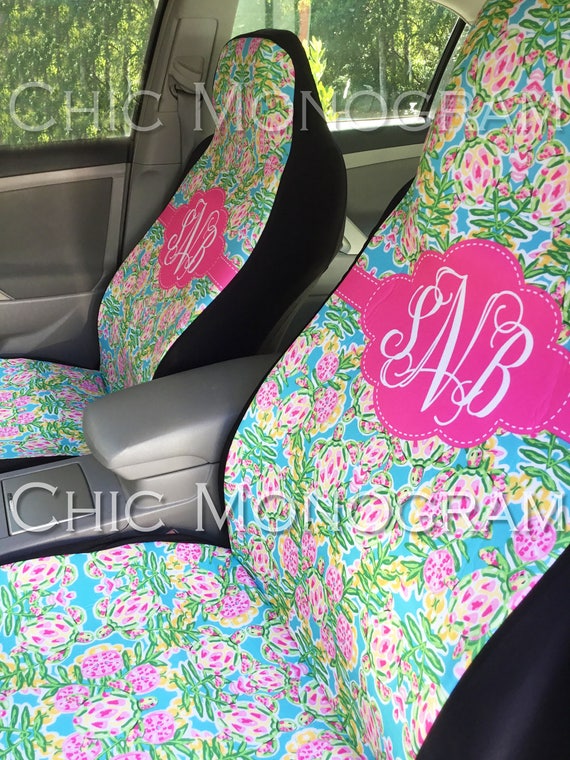 monogram car seat covers