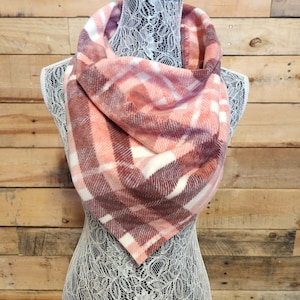 Bandana Soft Fleece Winter Scarf fashion gift for her gift for a friend