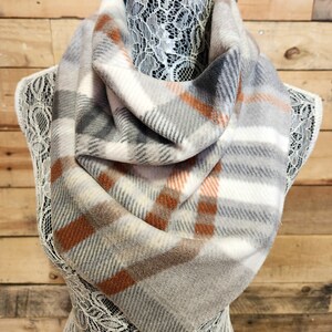 Bandana Soft Fleece Winter Scarf fashion gift for her gift for a friend