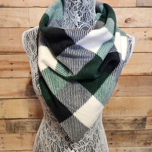 Bandana Soft Fleece Winter Scarf fashion gift for her gift for a friend