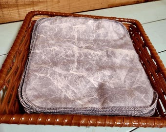 Reusable Cotton Flannel non paper Towels made in the USA