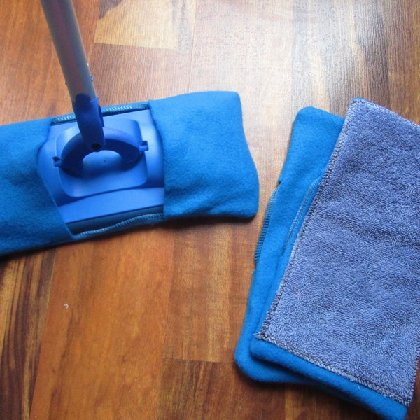Zero Waste Reusable mop/duster sets in blue