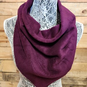 Super Soft Fleece Bandana Winter Scarf fashion gift for her gift for a friend