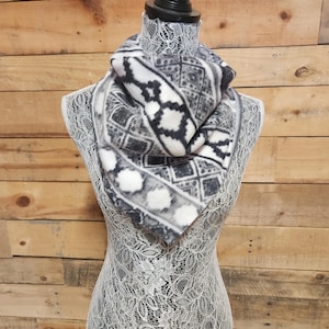 Bandana Soft Fleece Winter Scarf fashion gift for her gift for a friend