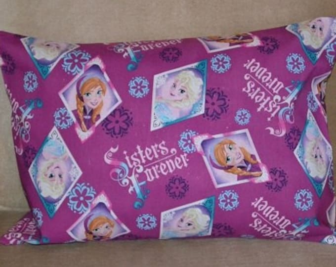 Travel Pillow Case / Child Pillow Case DISNEY FROZEN SISTERS/ Etsy