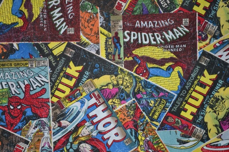 Travel Pillow Case Child Pillow Case Marvel SUPER HEROES Comic Book AVENGERS Captain America Hulk Thor Ironman