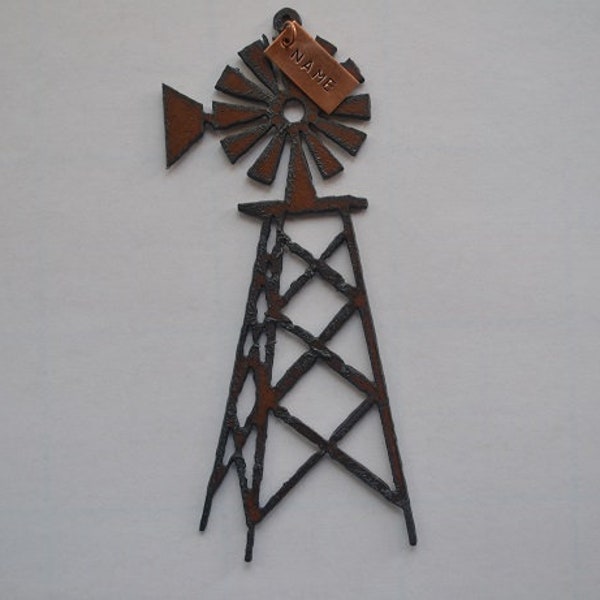 Rusty Windmill - Etsy