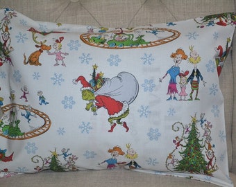 grinch naughty nice pillow cases