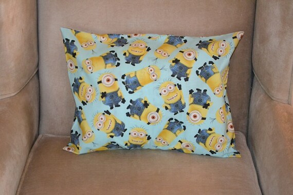 Travel Pillow Case Child Pillow Case Despicable Me Minions Etsy