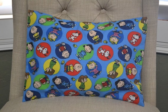 Autumn peanut snoopy pattern 100/% new Cotton handmade Pillowcase one pair